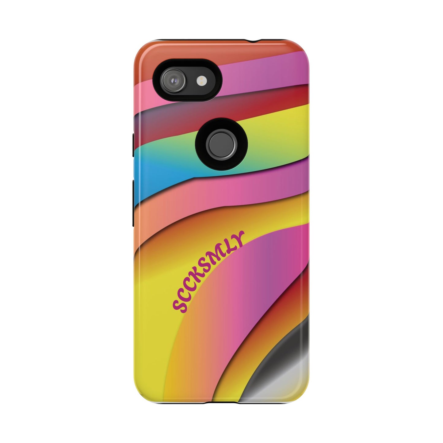 Modern Retro Rainbow Phone Case for Google Pixel