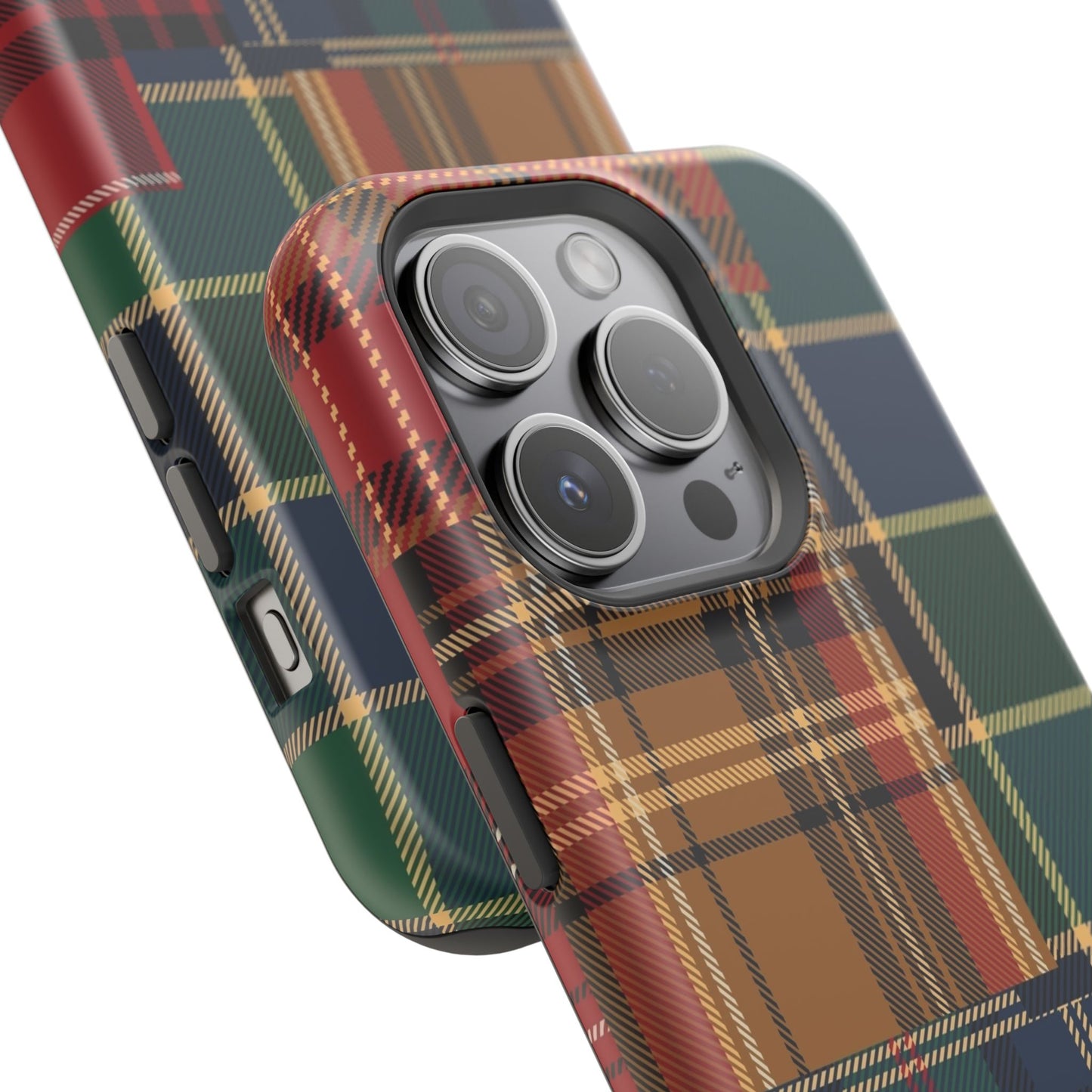 Heritage Hues Patchwork Tough Phone Case for Apple