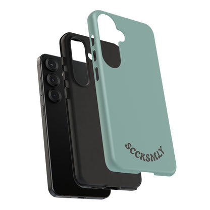 SOLID Fudge Mint Crunch Tough Phone Case for Samsung