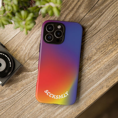 Liquid Dusk Tough Phone Case for Apple
