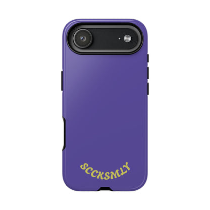 SOLID Dreamy Dusk Purple Tough Case for Apple
