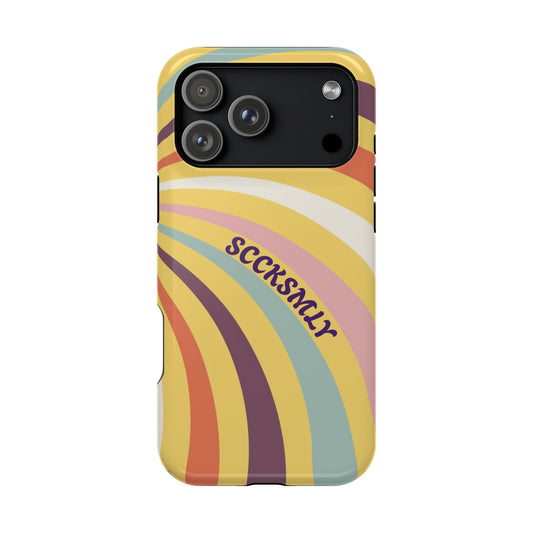 Vintage Groove Phone Case for Apple