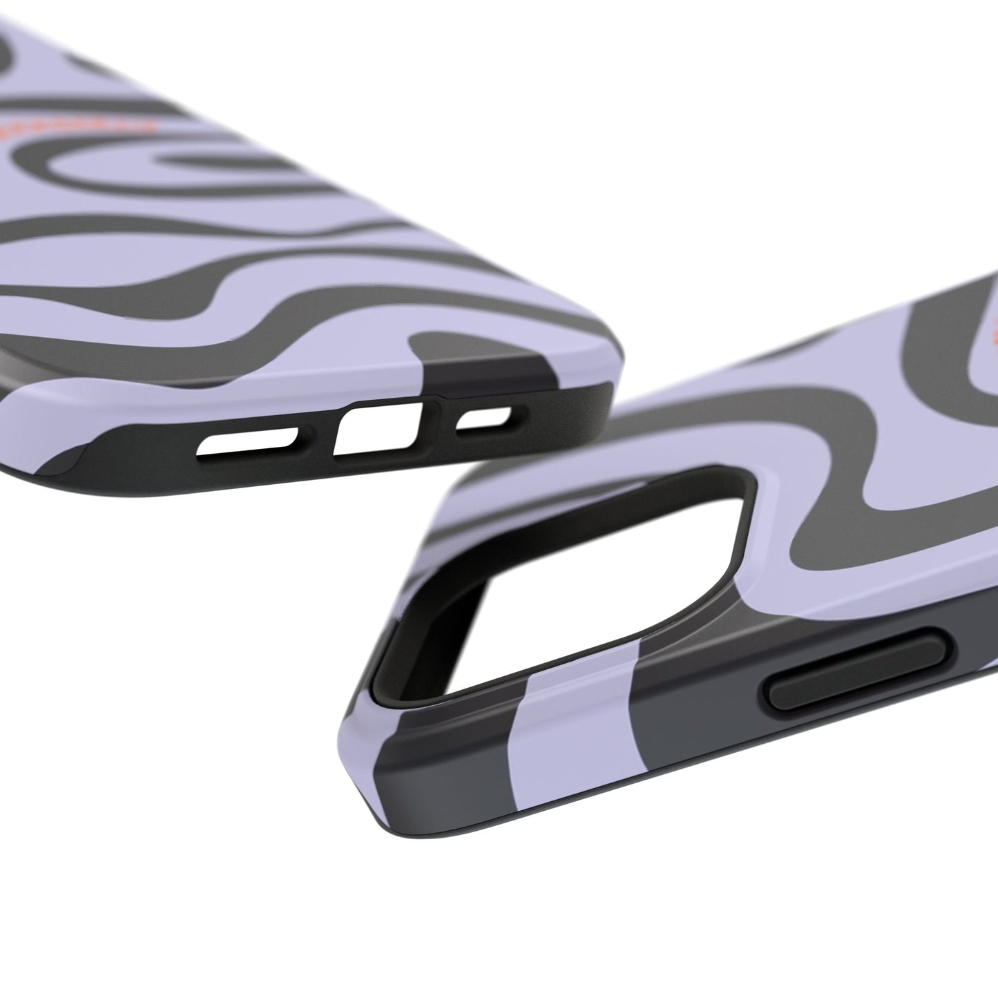 Purple Swirl Phone Case for "IOS or Apple"
