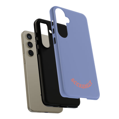 Periwinkle Blue Tough Phone Case for Samsung
