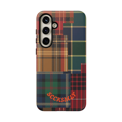Heritage Hues Patchwork Tough Phone Case for Samsung