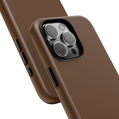 SOLID Chocolate Coco Tough Case for Apple