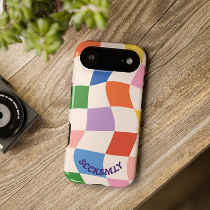 Checker Flicker Phone Case Apple