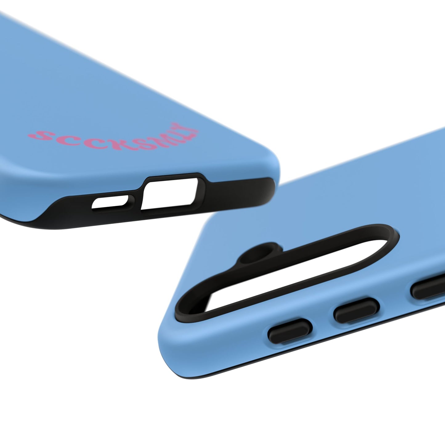 SOLID Blue Candie Tough Case for Samsung