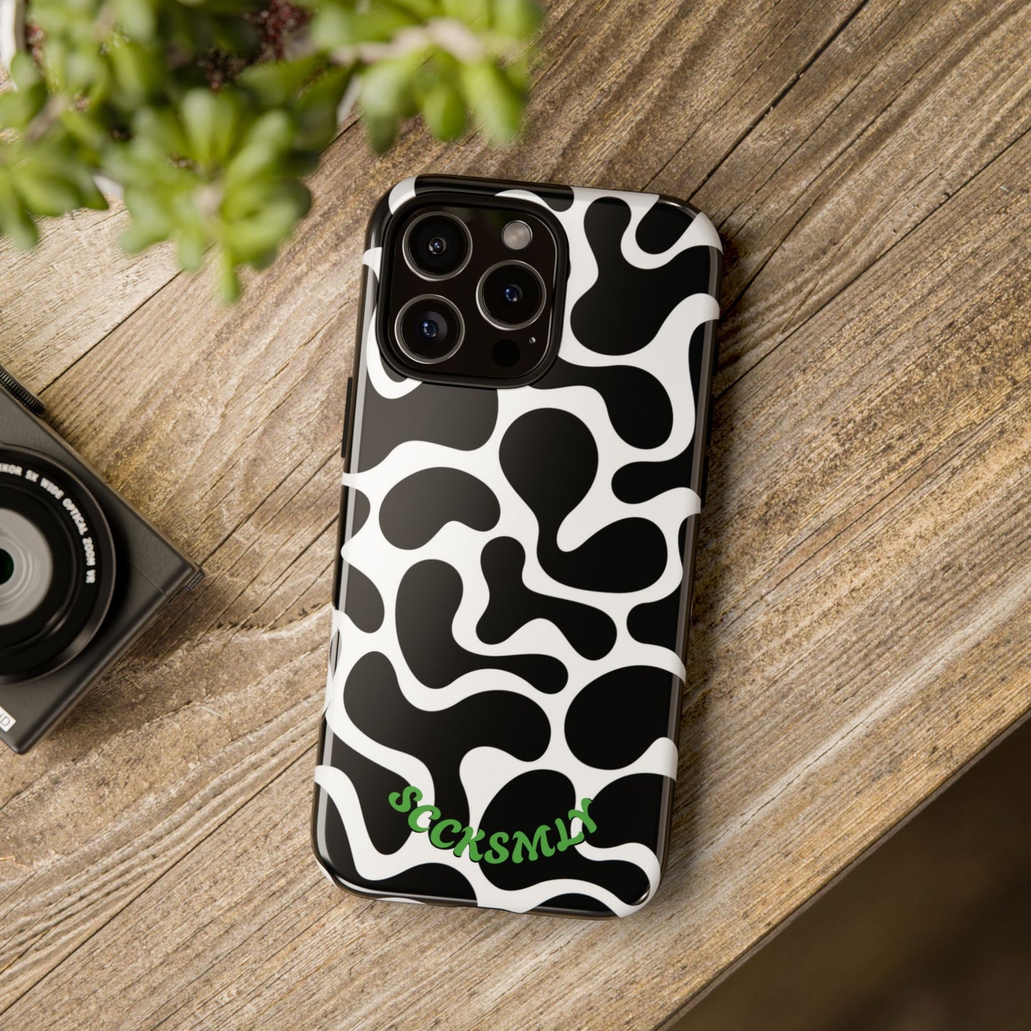 Spotted Oreo Tough Phone Case for Apple