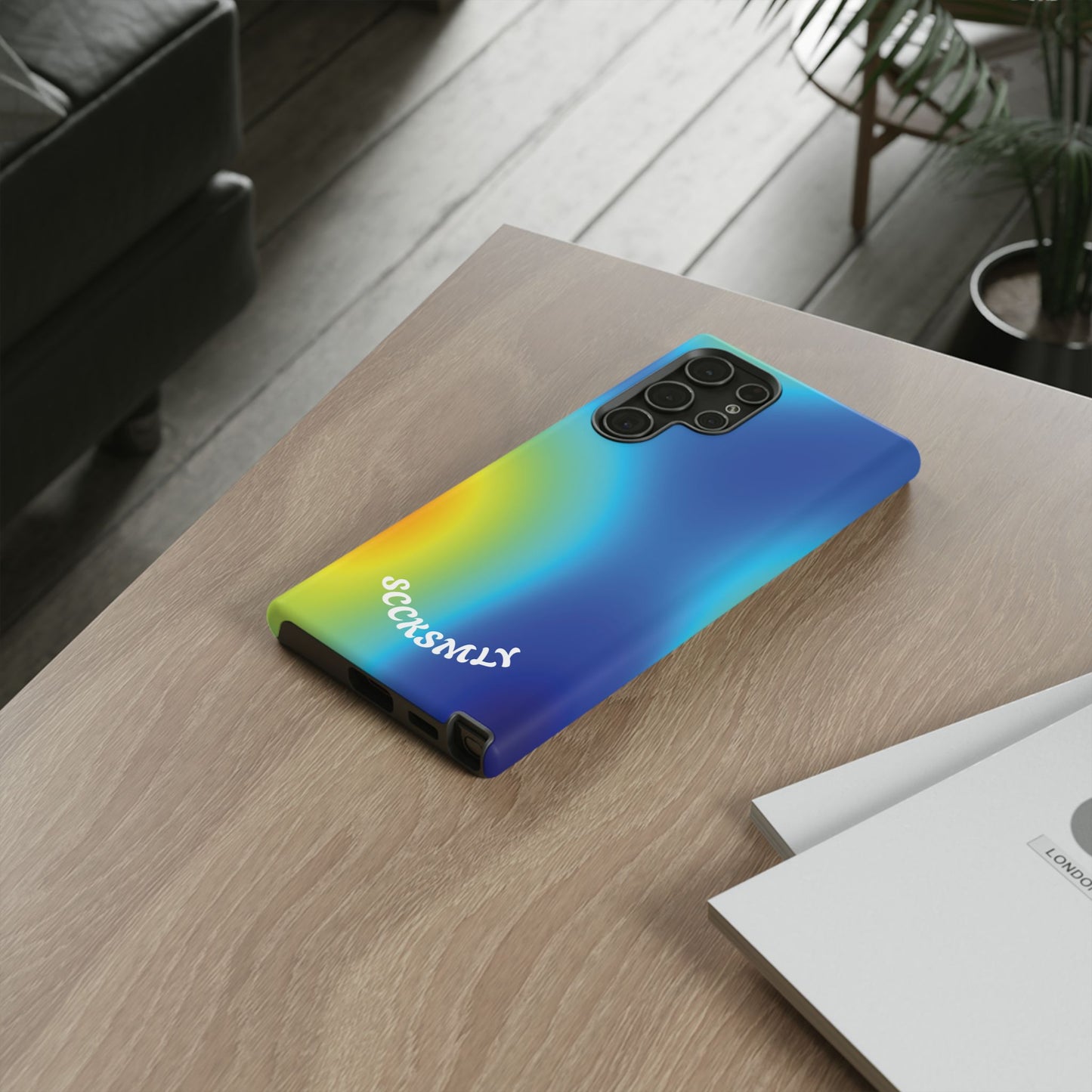 Gradient Heatwave Tough Phone Case for Samsung