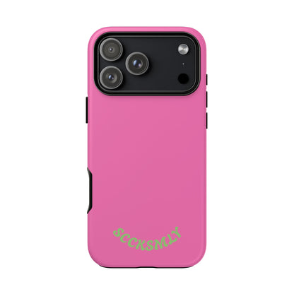 SOLID Sweet Static Pink Tough Case for Apple