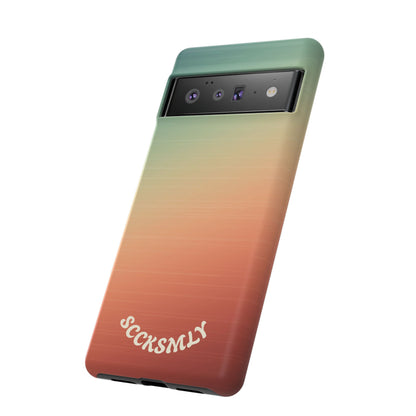 Warm Ombré Tough Phone Case for Google Pixel