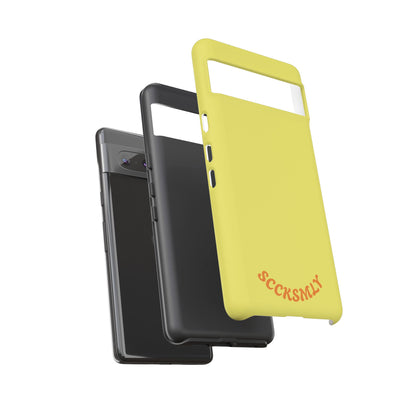 SOLID Lemon Dijon Glaze Tough Case for Google Pixel