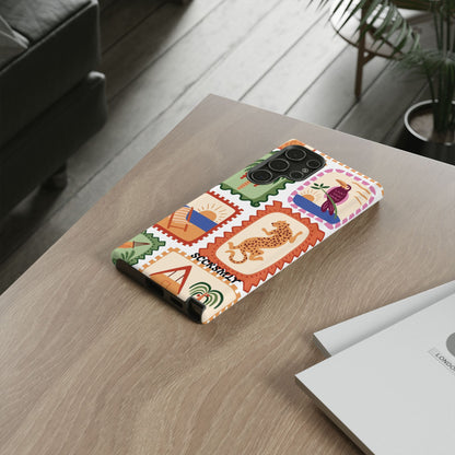 Tropical Print Phone Case for Samsung