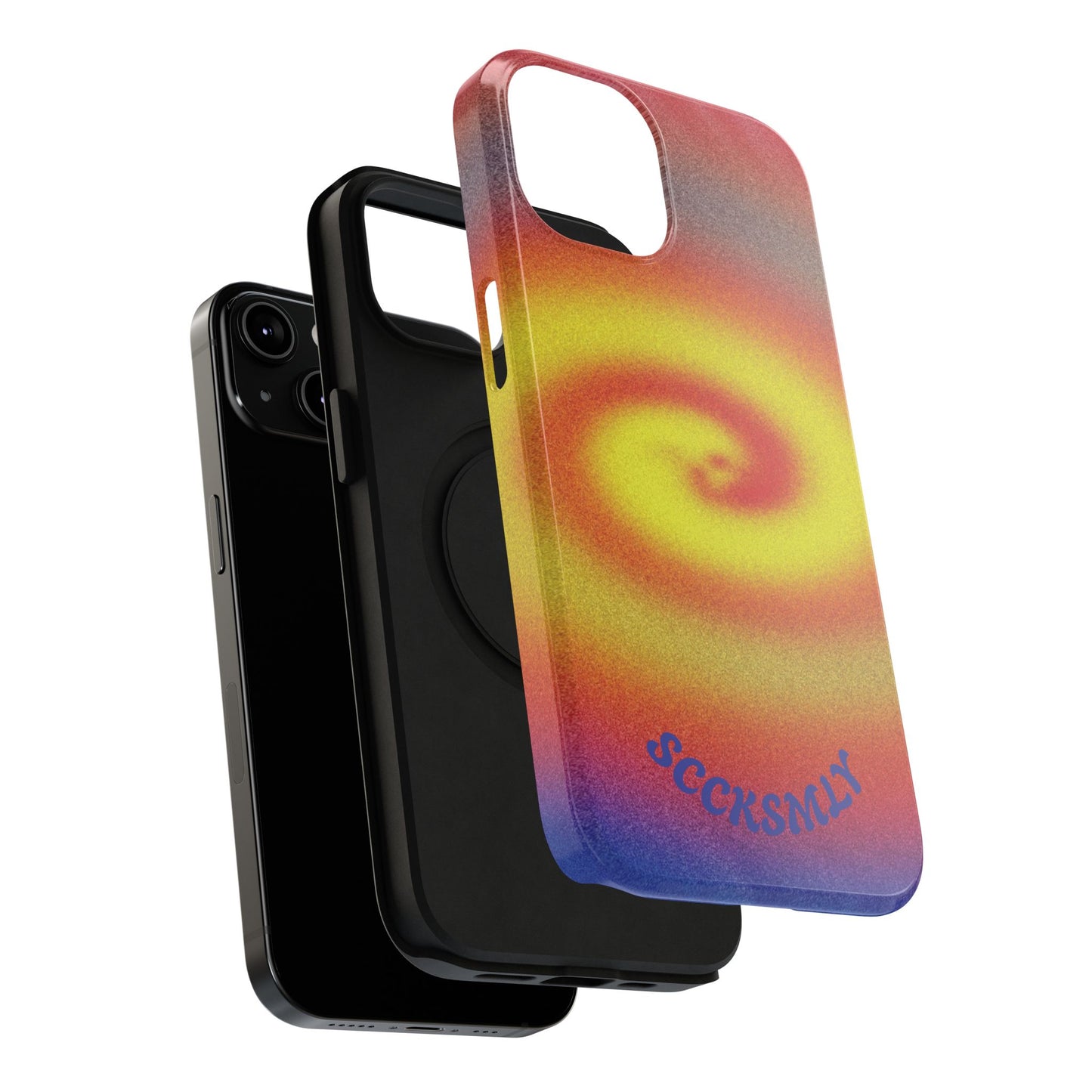 Toxic Spiral Tough Phone Case for Apple