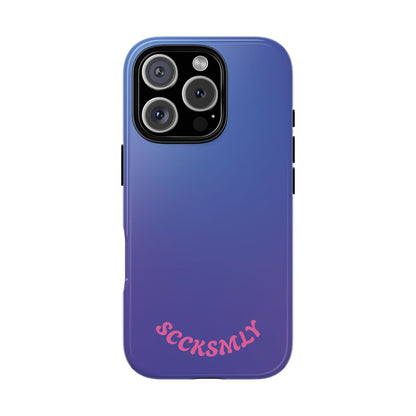 Berry Pop Gradient Tough Phone Case for Apple