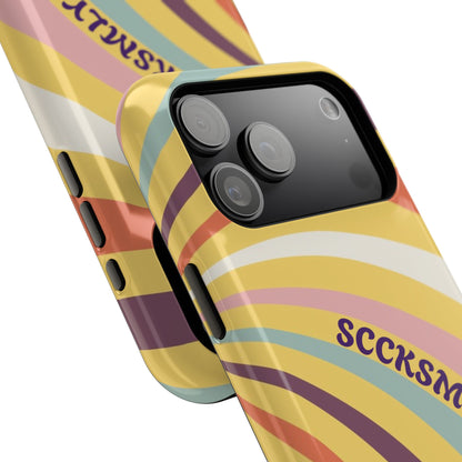 Vintage Groove Phone Case for Apple