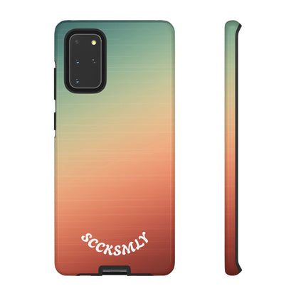 Warm Ombré Tough Phone Case for Samsung