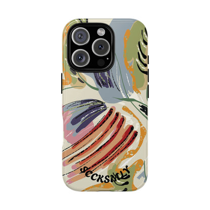 Botanical Strokes Palette Tough Phone Case for Apple