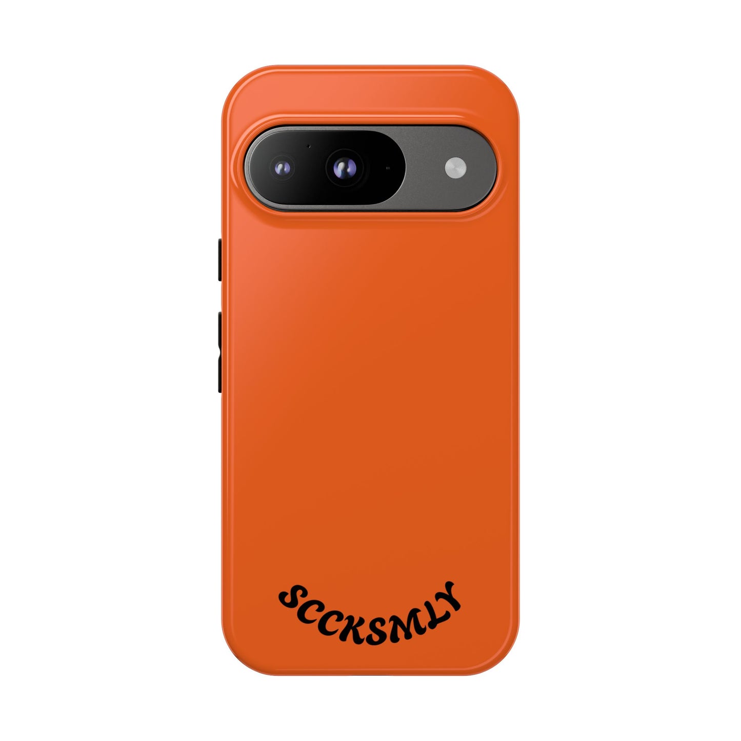 SOLID Tangerine Tough Case for Google Pixel
