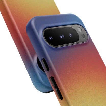 Faded Sunset Aura Tough Phone Case for Google Pixel