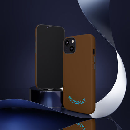 SOLID Chocolate Coco Tough Case for Apple