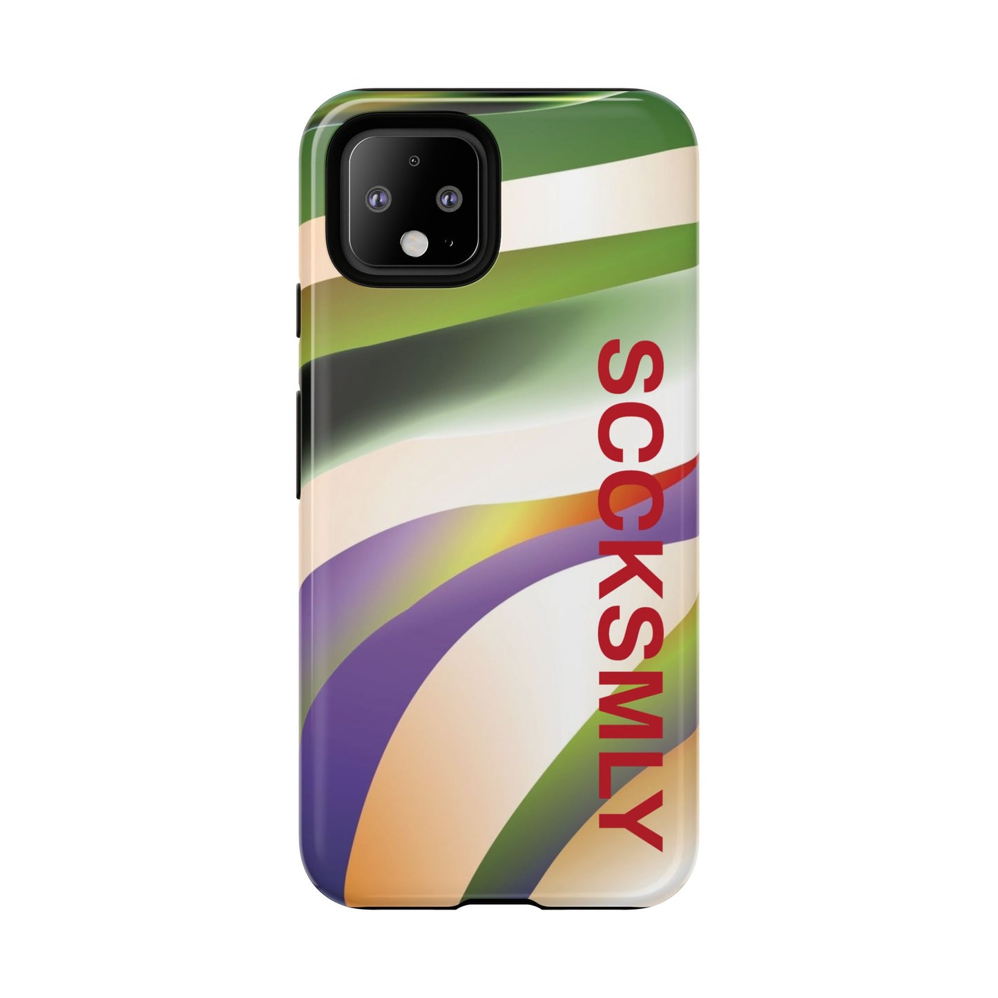 Green Waves Phone Case for Google Pixel