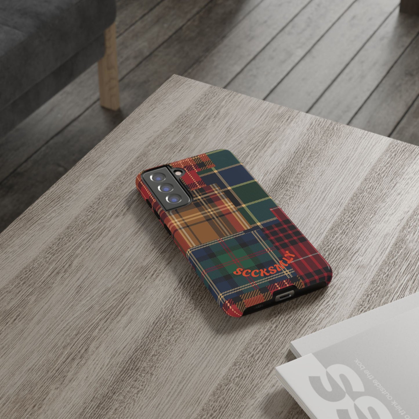 Heritage Hues Patchwork Tough Phone Case for Samsung