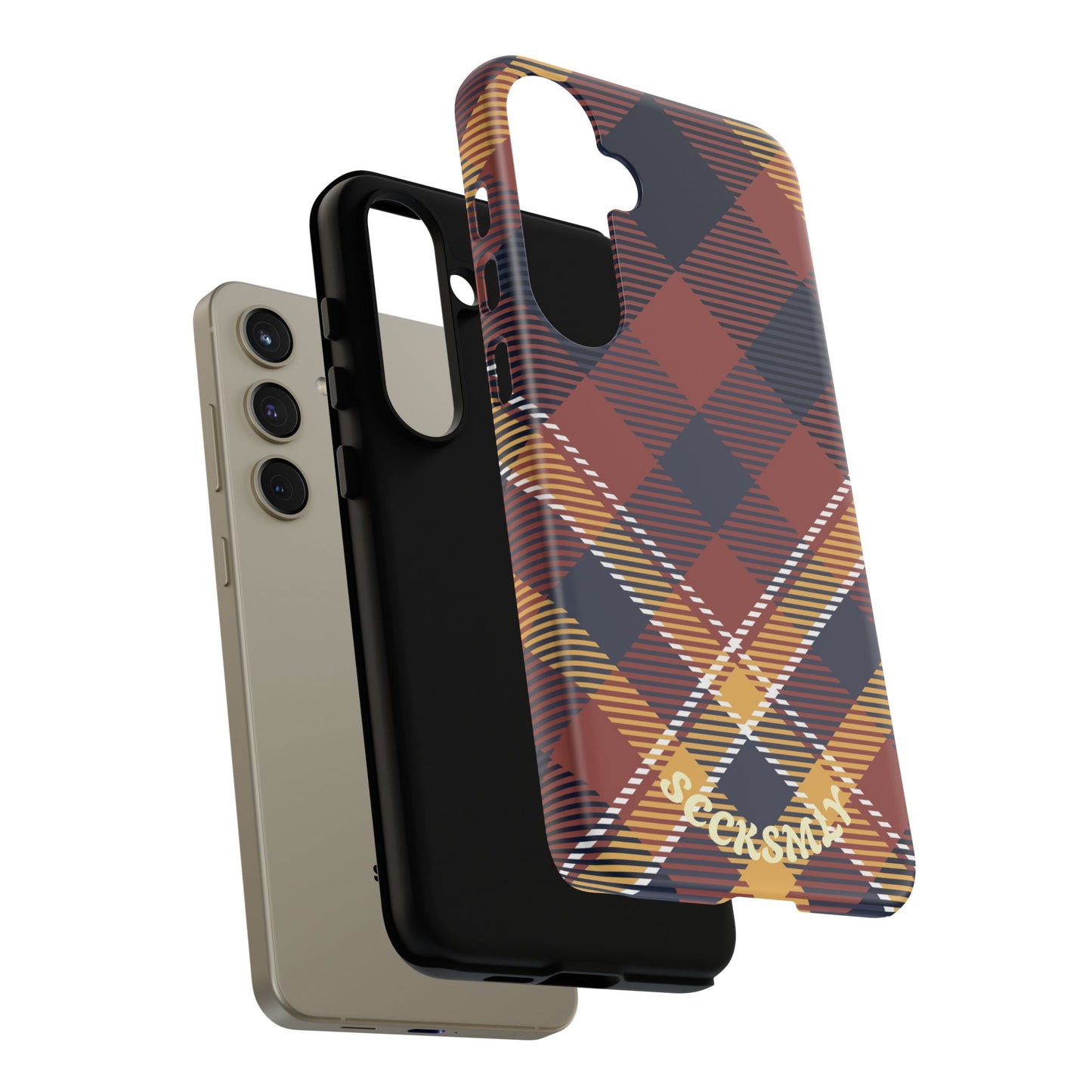 Harvest Tartan Phone Case for Samsung