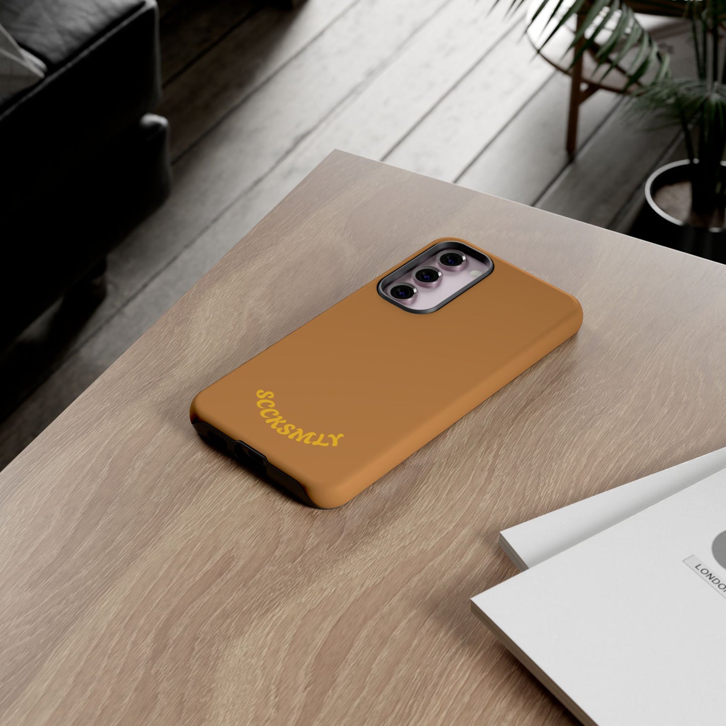 SOLID Spice Caramel Tough Case for Samsung