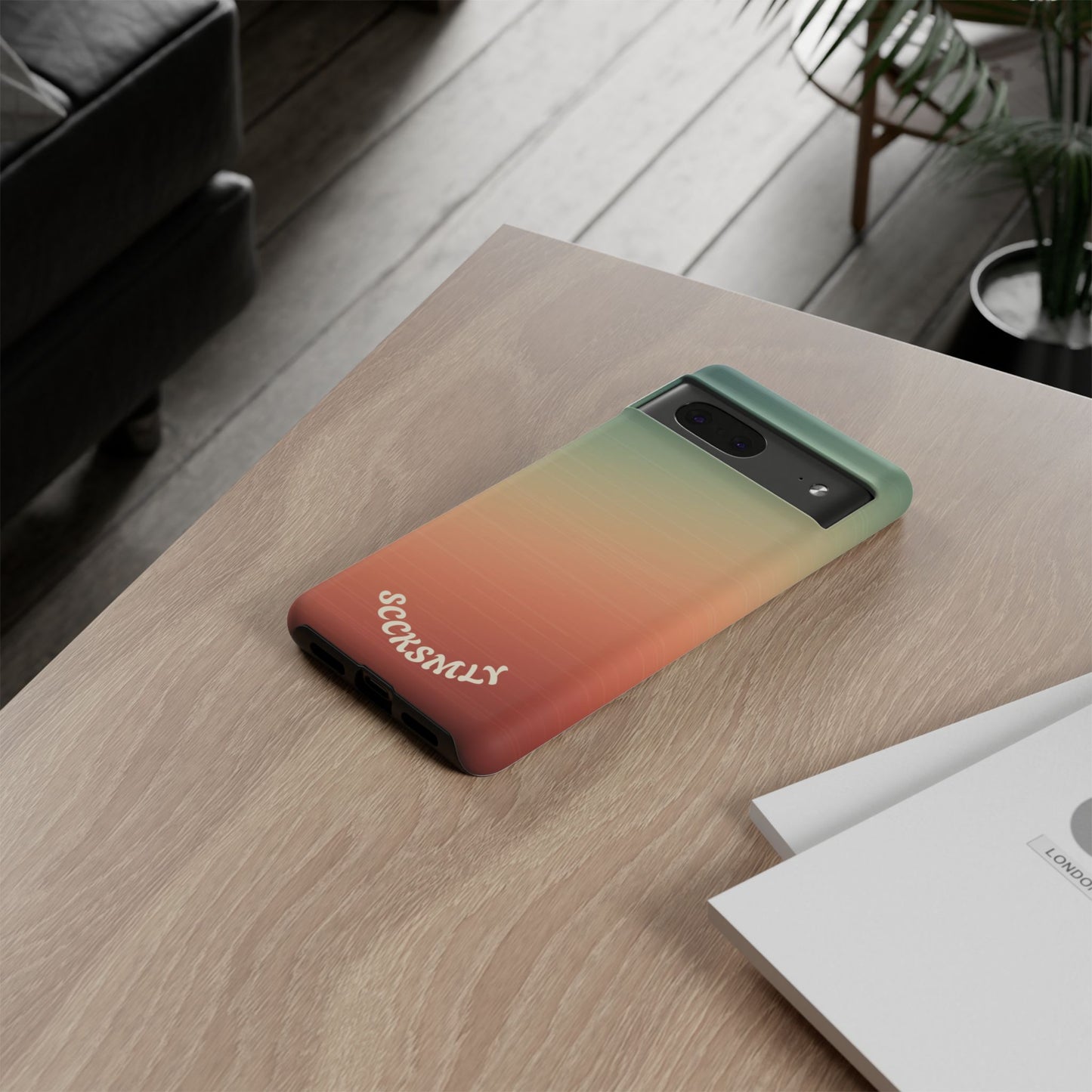 Warm Ombré Tough Phone Case for Google Pixel