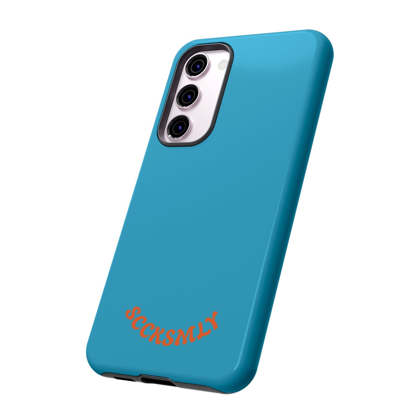 SOLID Blue Spook Tough Case for Samsung