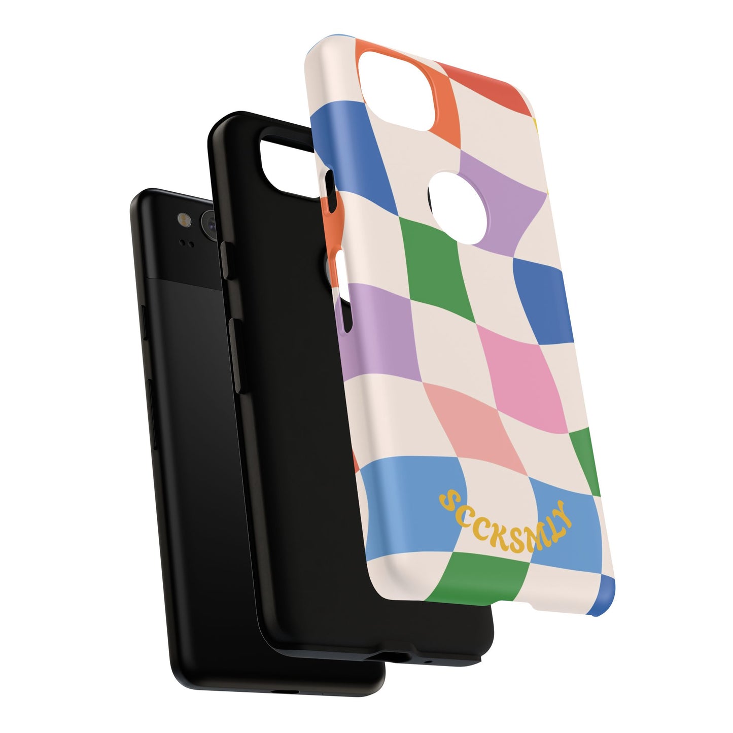 Checker Flicker Phone Case for Google Pixel