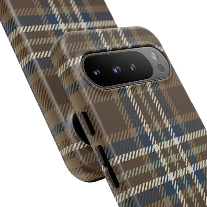 Earth and Sky Plaid Phone Case for Google Pixel