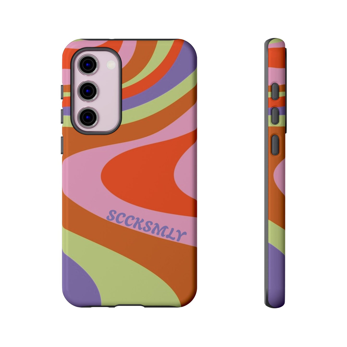 Curvy Swirl Phone Case for Samsung