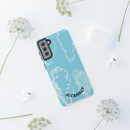 Comic Dot Sky Tough Phone Case for Samsung
