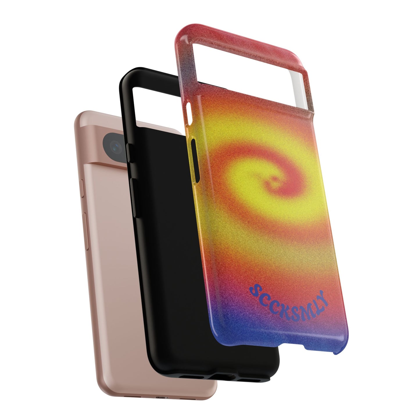 Toxic Spiral Tough Phone Case for Google Pixel