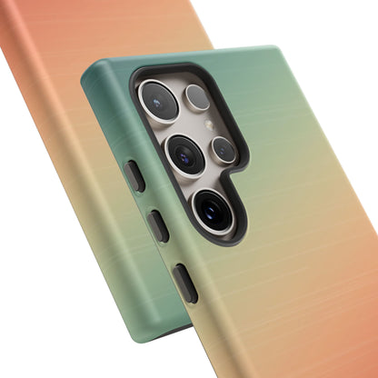 Warm Ombré Tough Phone Case for Samsung