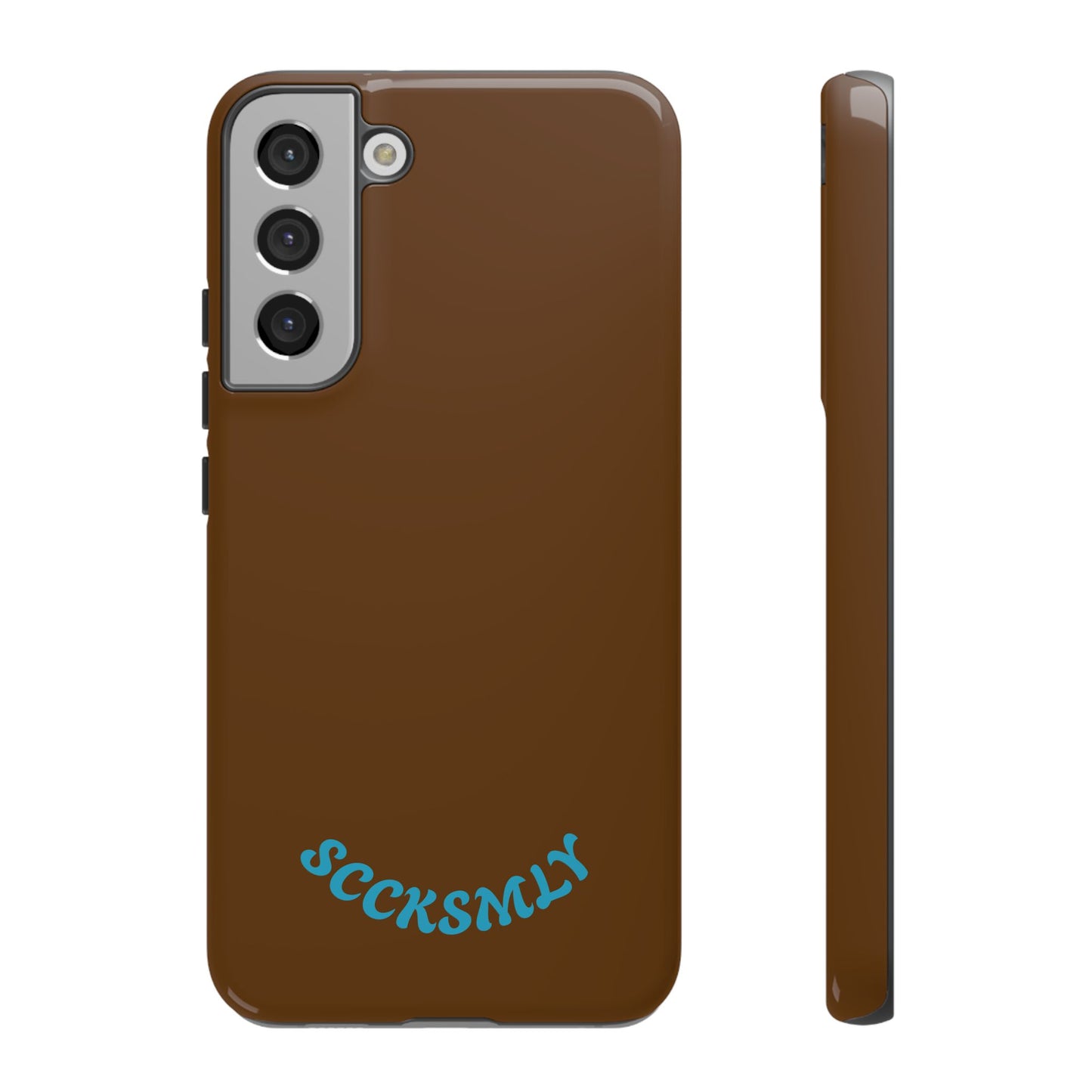 SOLID Chocolate Coco Tough Case for Samsung