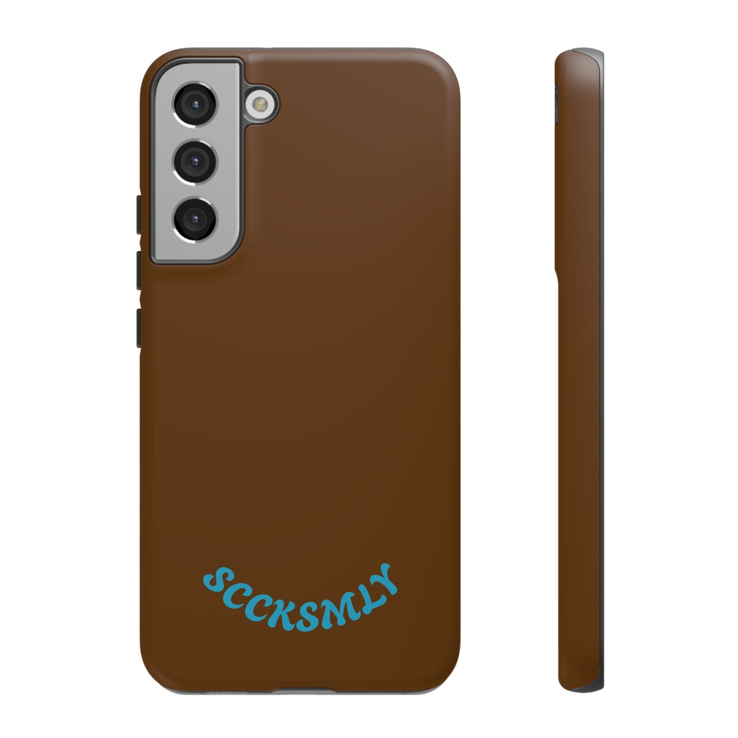 SOLID Chocolate Coco Tough Case for Samsung
