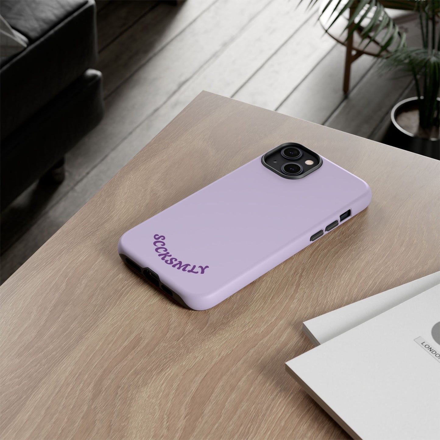 SOLID Morning Lilac Tough Case for Apple
