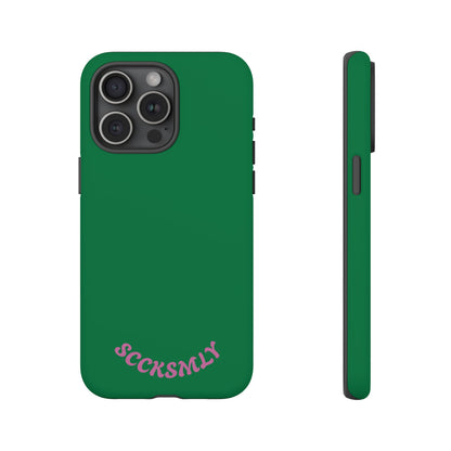 SOLID Garden Pink Tough Case for Apple