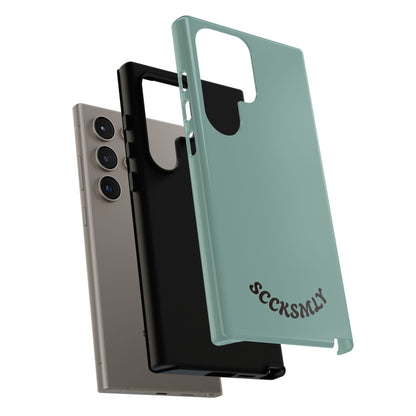 SOLID Fudge Mint Crunch Tough Phone Case for Samsung