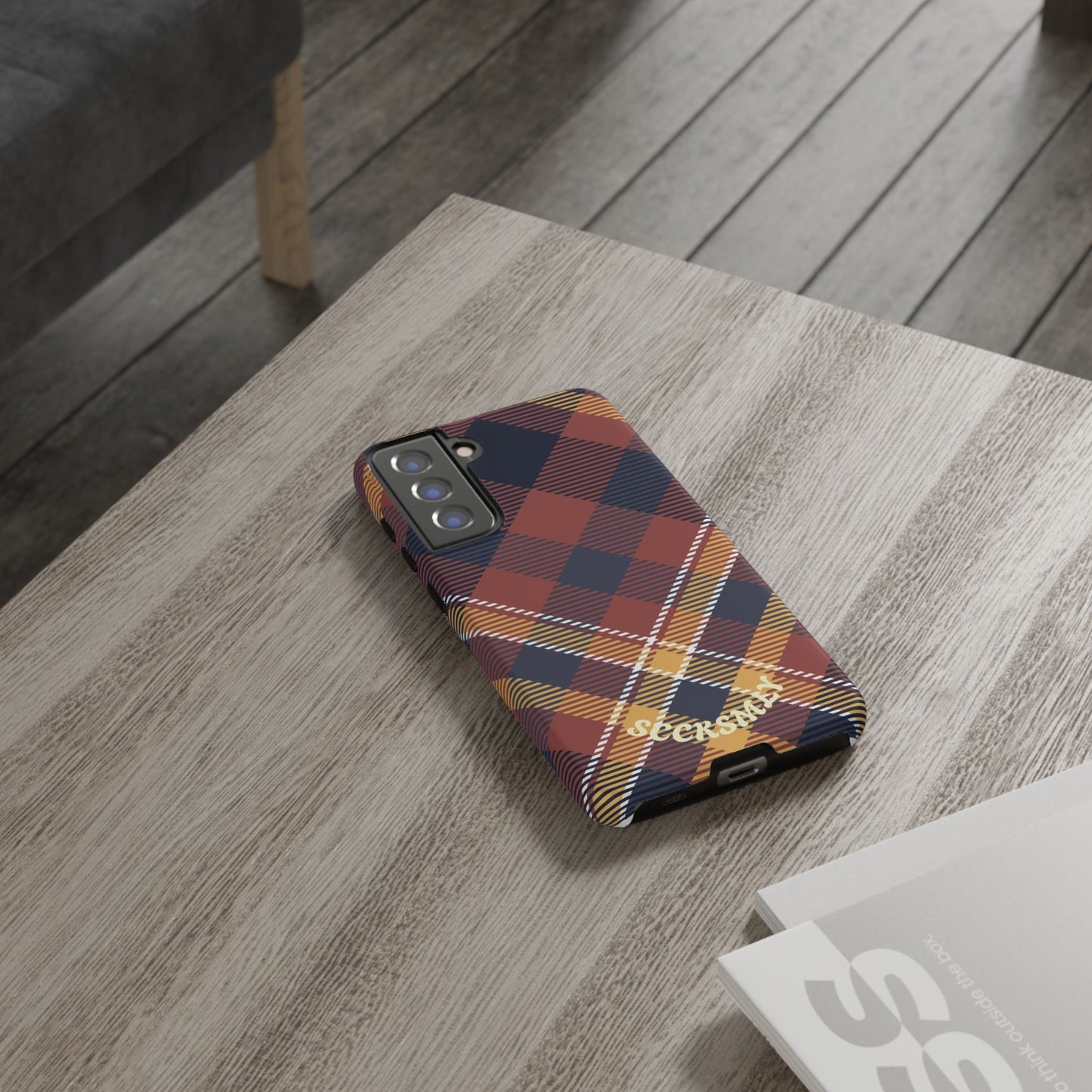 Harvest Tartan Phone Case for Samsung