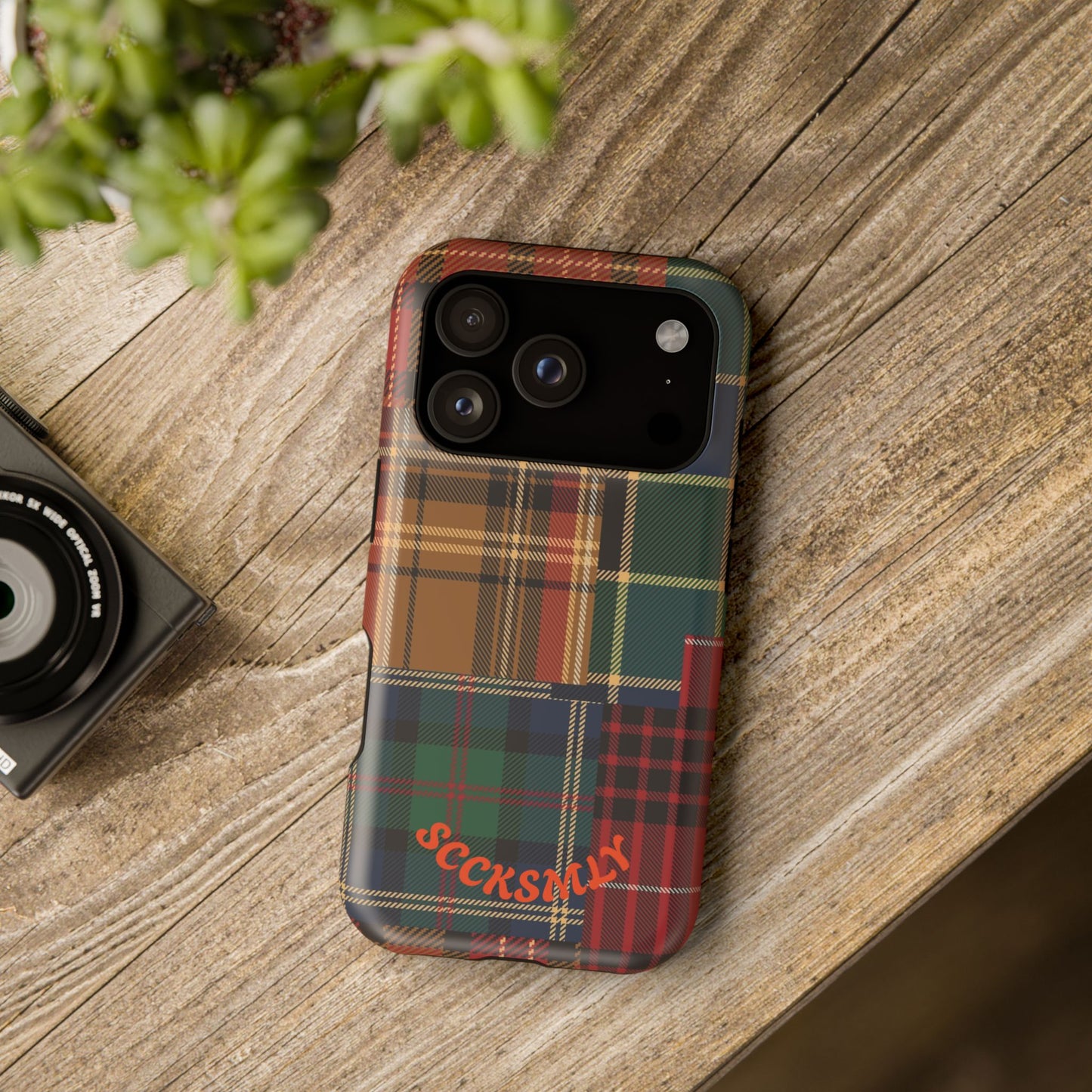Heritage Hues Patchwork Tough Phone Case for Apple