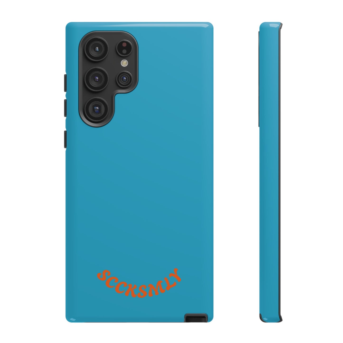 SOLID Blue Spook Tough Case for Samsung