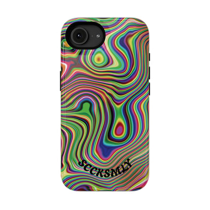 Acid Swirl Phone Case for Apple