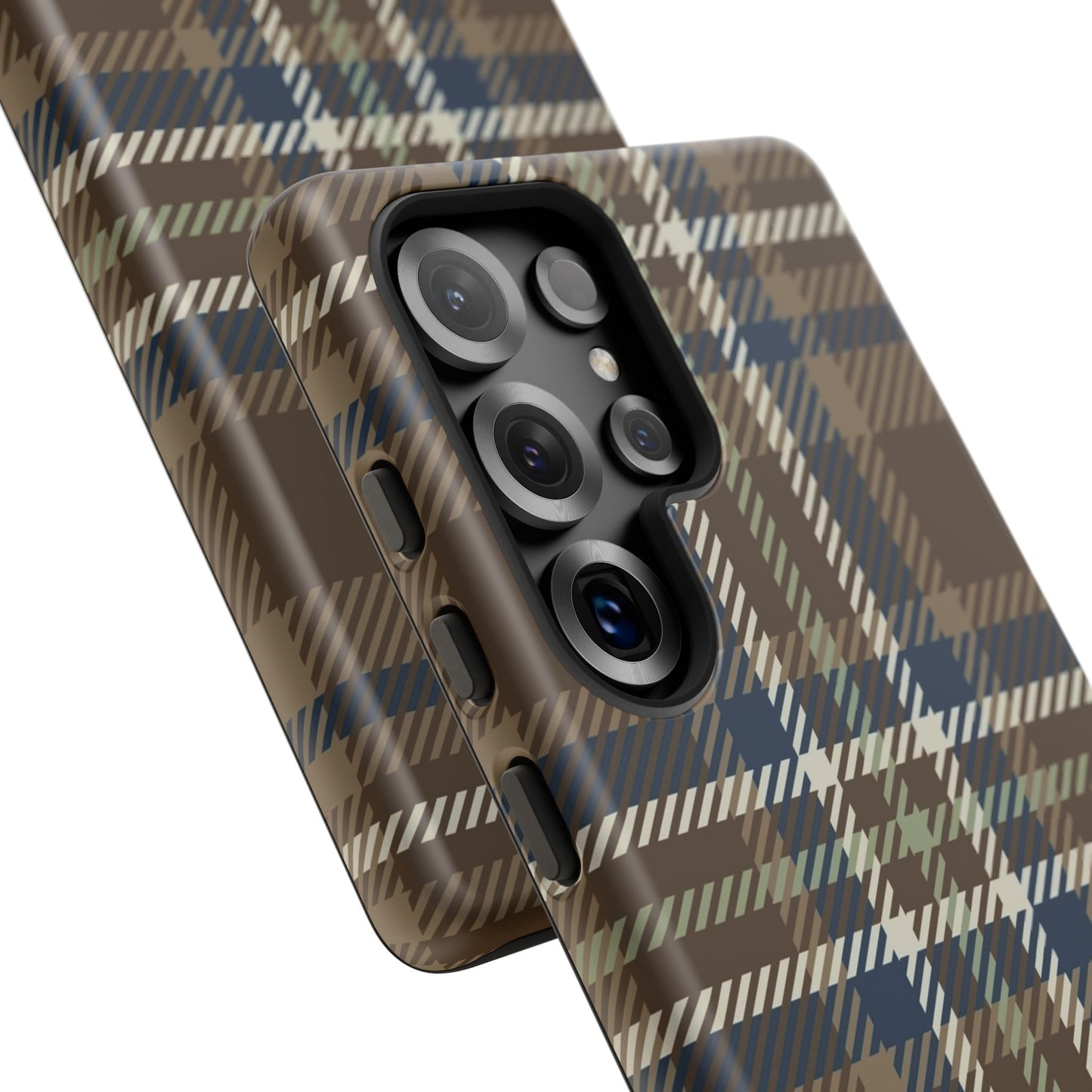 Earth and Sky Plaid Phone Case for Samsung