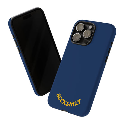 SOLID Cobalt Haze Tough Case for Apple