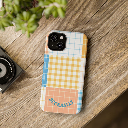 Joy Checkmate Phone Case for Apple